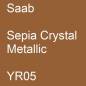 Preview: Saab, Sepia Crystal Metallic, YR05.